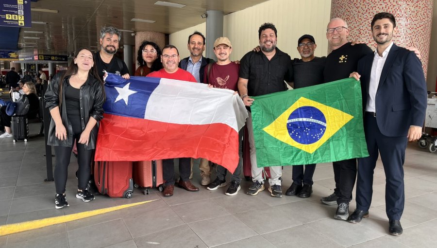 Parlamentarios chilenos del Partido Comunista llegaron a Cuba con ayudas humanitarias