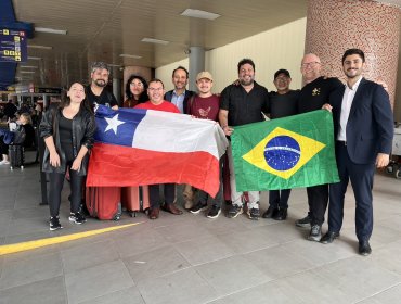 Parlamentarios chilenos del Partido Comunista llegaron a Cuba con ayudas humanitarias