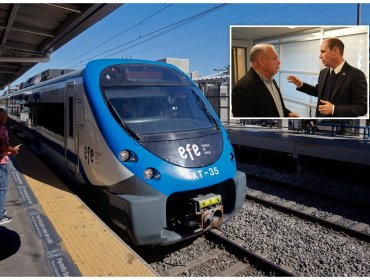 Gobernador Mundaca y titular del MOP acuerdan reunión ampliada para analizar factibilidad del tren Valparaíso–Santiago