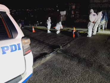 Horror en Valparaíso: hombre fue asesinado en brutal ataque cortante directo al cuello