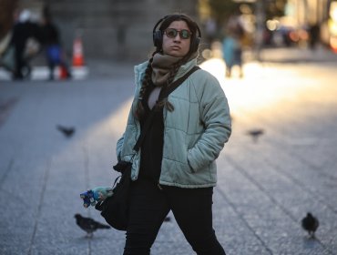 Mañana más fría del año en la RM: mínima llegó a 5,5 °C a las 8:00 horas en zona urbana