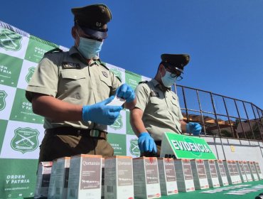 Detienen a ocho personas por vender ketamina por redes sociales en Calama: se incautó drogas, armamento y municiones