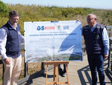 Histórico acuerdo por el río Maipo une a Valparaíso y Santiago en defensa del agua