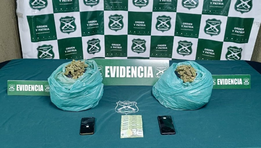 Dos detenidas tras incautación de droga en fiscalización en la Ruta 5 Norte en Nogales