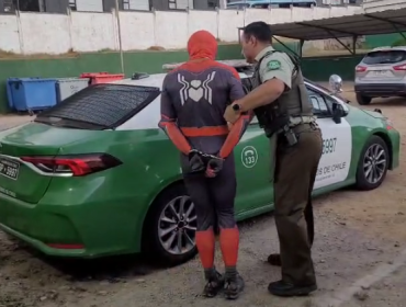 En Valparaíso lograron atrapar a «Spiderman»: delincuente mantenía una orden vigente por el delito de amenazas