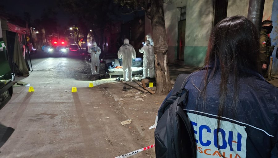 Impactante homicidio en Recoleta: hombre fue ejecutado de un disparo en la frente