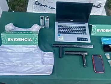Alumno del INBA fue detenido con escopeta, gas lacrimógeno, municiones y droga: ha participado en múltiples manifestaciones