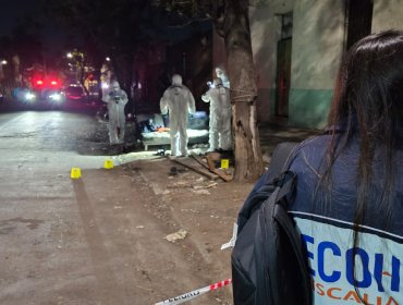 Segundo homicidio en la RM: ejecutan a hombre de un disparo en la frente en Recoleta
