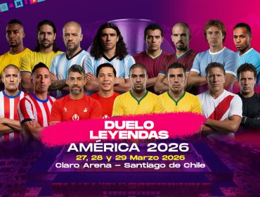Duelo de Leyendas de América en el Claro Arena fue postergado por "situaciones de fuerza mayor"