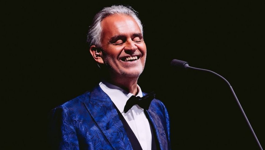 Cancelan concierto de Andrea Bocelli en Chile a menos de un mes del show