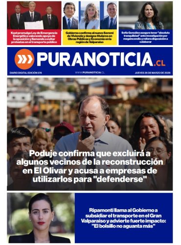 Edición Digital 578 Jueves 26 de Marzo de 2026