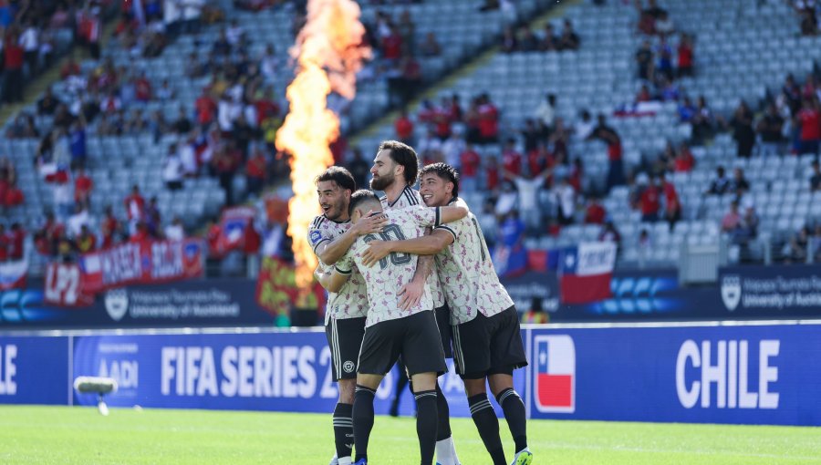 Chile superó 4-2 al mundialista Cabo Verde en amistoso disputado en Nueva Zelanda