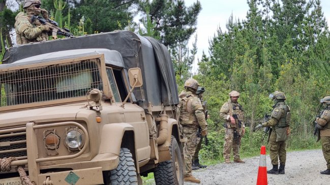 Defensa proyecta retiro gradual de FF.AA. en el sur tras 1.440 días de despliegue por estado de excepción