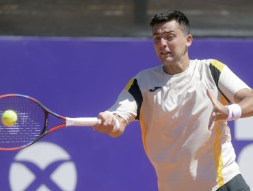Tomás Barrios sufrió una dura derrota en su debut en el Challenger de Sao Leopoldo en Brasil