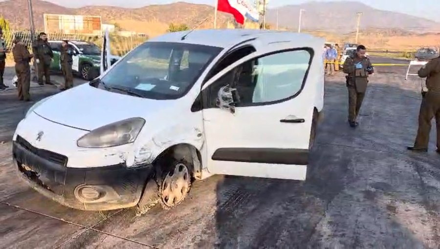 Detienen en San Fernando a cinco delincuentes que robaron camión con 23 toneladas de reineta en Curicó