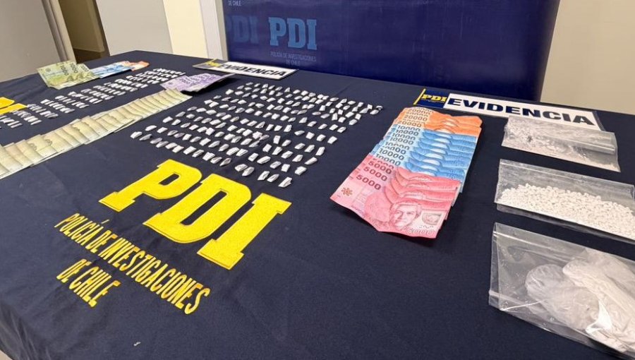 Pareja cae en flagrancia por tráfico en San Felipe: más de 260 dosis fueron incautadas