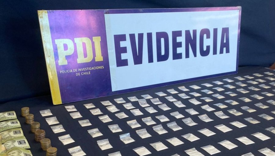 Dos personas fueron detenidas por microtráfico en operativo de la PDI en Cartagena