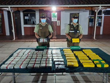 Incautan más de 61 kilos de cargamento de cocaína escondido en auto modificado: dos detenidos en Buin