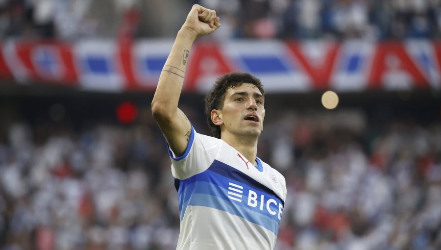 Justo Giani tras la goleada de la UC ante Palestino: "Estoy muy feliz por cómo se dio este partido"