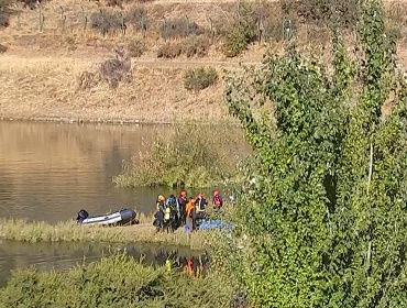 Hallan cuerpo de trabajador que desapareció en un tranque de Lo Barnechea