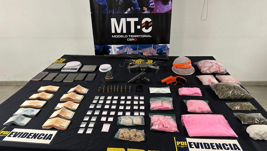 Operativo en San Ramón contra bandas ligadas a barras bravas deja 12 detenidos