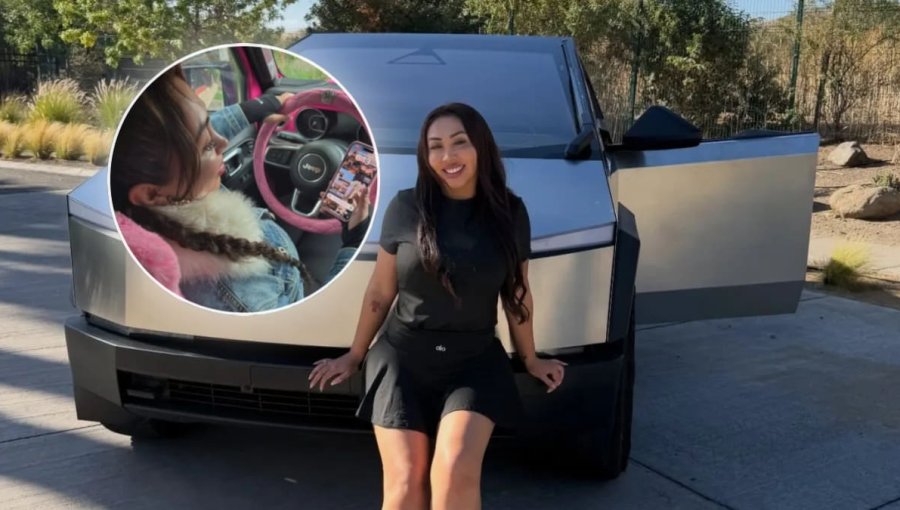 Naya Fácil desafía críticas y admite que seguirá grabándose mientras conduce: “Todo se soluciona con abogado y dinero”