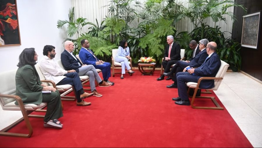 Presidente Díaz-Canel recibió a congresistas de EE.UU. y reiteró voluntad de Cuba para un “diálogo serio”