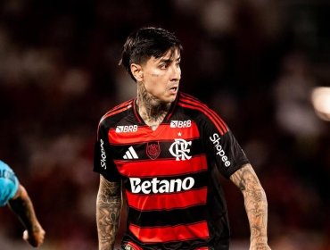 Erick Pulgar sufre lesión y queda fuera del estreno de Flamengo en Copa Libertadores