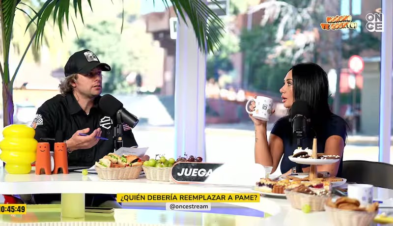 Pamela Díaz frena en seco a Joaquín Méndez por mención a Felipe Kast: “No te metas…”