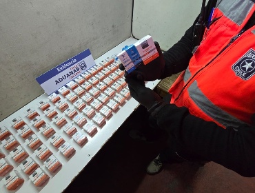 Aduanas intercepta millonario contrabando de anabólicos que pretendía llegar a Santiago