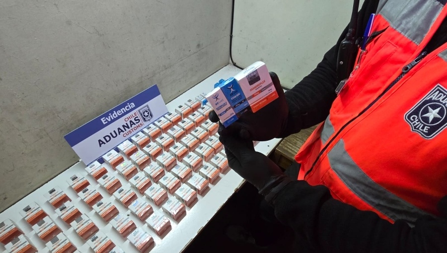 Aduanas intercepta millonario contrabando de anabólicos que pretendía llegar a Santiago