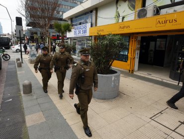 Victimización del comercio cae 17 puntos en Valparaíso y Viña del Mar, pero se mantiene la mayor percepción de inseguridad del país