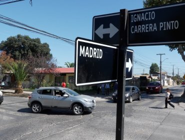 Entregan terrenos para instalación de semáforos en transitado cruce del sector norte de Villa Alemana