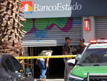 Violento asalto a BancoEstado en La Florida: delincuente armado roba $7 millones y huye con apoyo externo