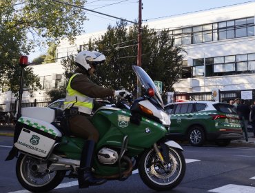 Nuevas amenazas anónimas obligaron a dos colegios de Valparaíso a solicitar resguardo a funcionarios de Carabineros