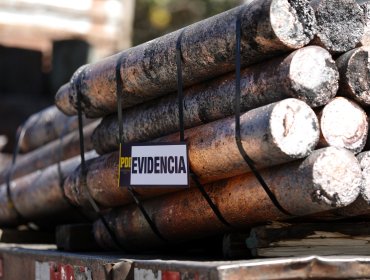 Desbaratan banda criminal dedicada al robo de cobre que operaba en ocho regiones y que luego exportaban de manera ilegal a China