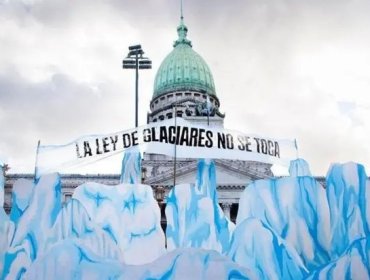 Polémica en Argentina por ley que modifica la protección de los glaciares para que pueda haber actividad minera