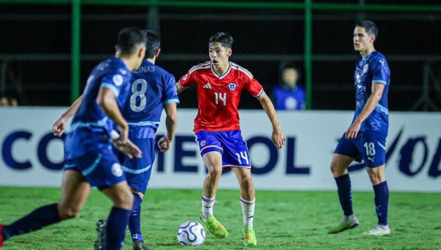 Chile derrotó por la mínima a Paraguay y se jugará la clasificación al Mundial Sub-17 ante Ecuador
