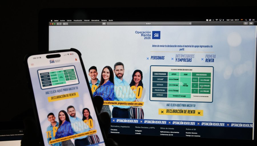 Operación Renta 2026: Al menos 1,3 millones de contribuyentes recibirían anticipadamente su devolución de excedentes