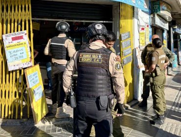 «Ronda Impacto» en Viña del Mar deja 16 detenidos y más de mil incautaciones