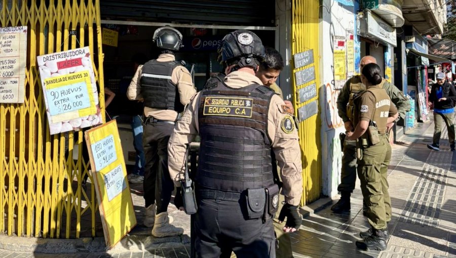 «Ronda Impacto» en Viña del Mar deja 16 detenidos y más de mil incautaciones