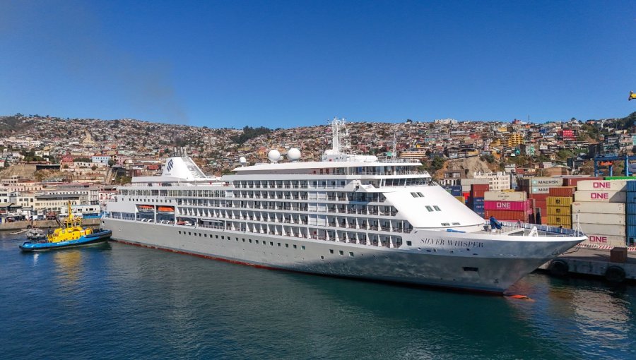 Valparaíso cierra temporada de cruceros con 24 recaladas y cerca de 25 mil visitantes