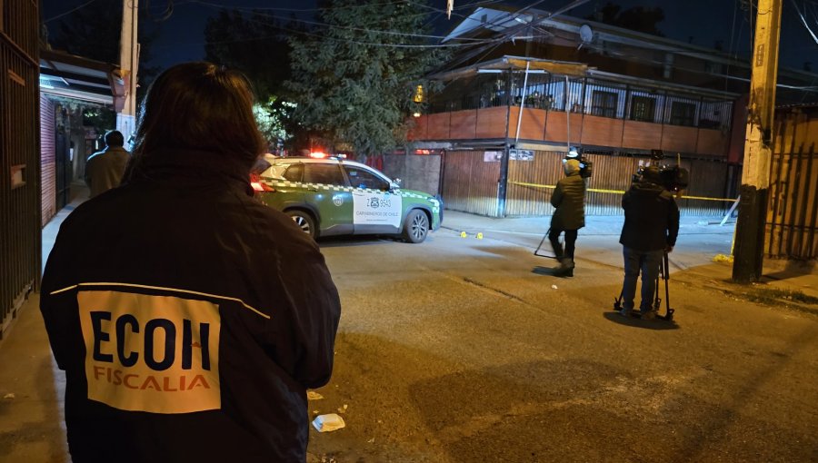 Un muerto y 4 heridos graves tras ataque a balazos en pleno cumpleaños en comuna de El Bosque