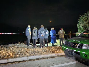 Decapitado, maniatado y calcinado: investigan macabro hallazgo de cuerpo en Curacaví