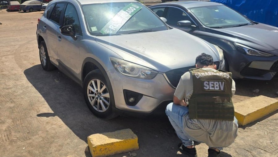 En menos de 14 días: Recuperan 10 vehículos robados y detienen a 6 personas en Antofagasta