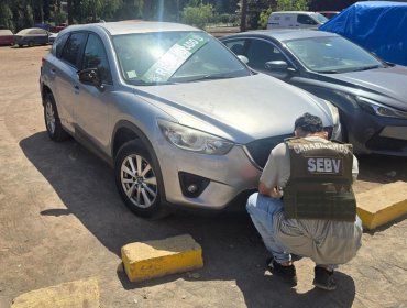 En menos de 14 días: Recuperan 10 vehículos robados y detienen a 6 personas en Antofagasta