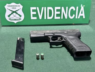 Detienen a conductor de camión por portar arma y manejar sin licencia en la ruta 5 Norte de Nogales