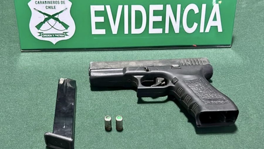 Detienen a conductor de camión por portar arma y manejar sin licencia en la ruta 5 Norte de Nogales