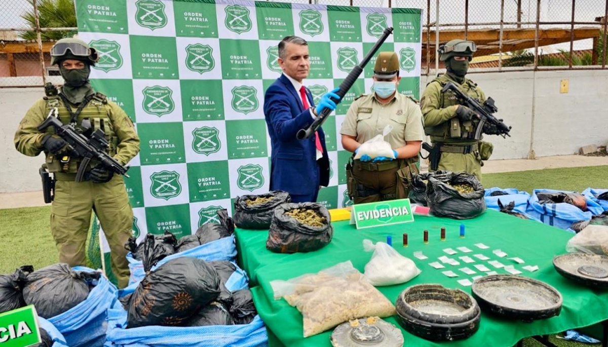 Región de Antofagasta supera las 21 toneladas de droga incautada ...