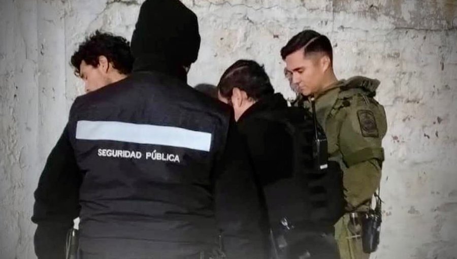 Peligroso delincuente fue detenido cuando intentaba robar especies desde cuartel de Bomberos en La Calera